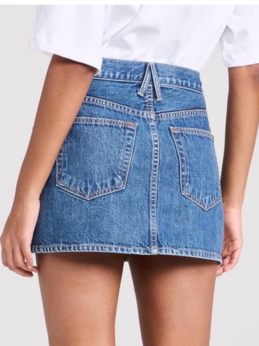 SLVRLAKE Re-work Mini Skirt - Picture 3 of 8